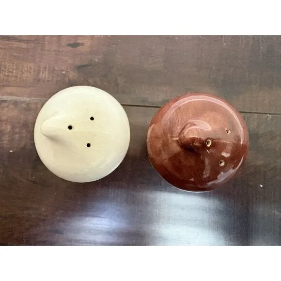 Tastee-Freez Salt & Pepper Shakers Rare Vintage Mid Century Ice Cream Cone Decor - Picture 8 of 8